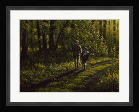 Framed First Bird Print