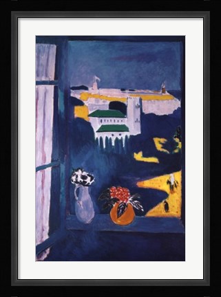 Framed Window at Tangiers Print