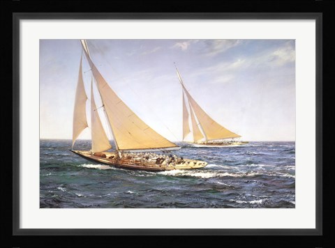 Framed Greatest Race Print