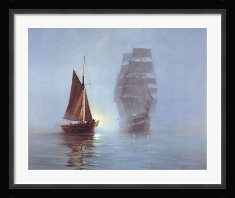 Framed Night Mists Print