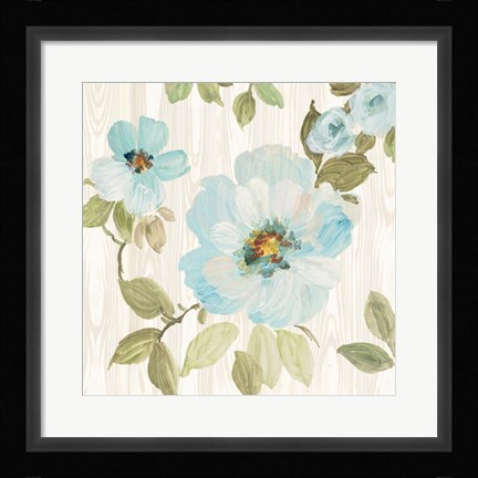 Framed Driftwood Garden VII Print