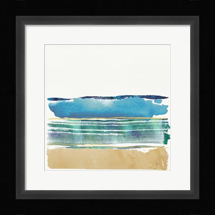 Framed By the Sea I Print