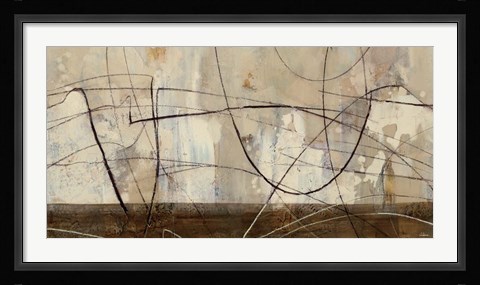 Framed Across the Desert III Print