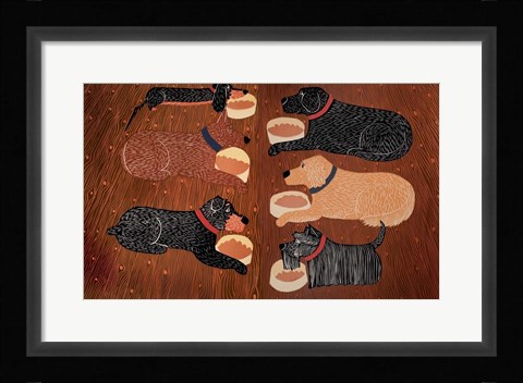 Framed Dinner Time Print