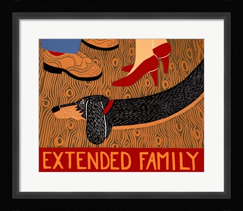 Framed Extended Family Print
