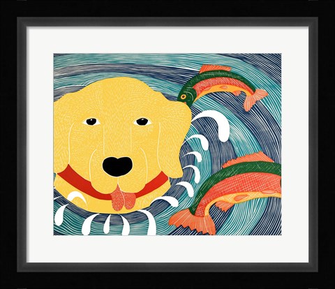 Framed Fish are Jumping 1 Print