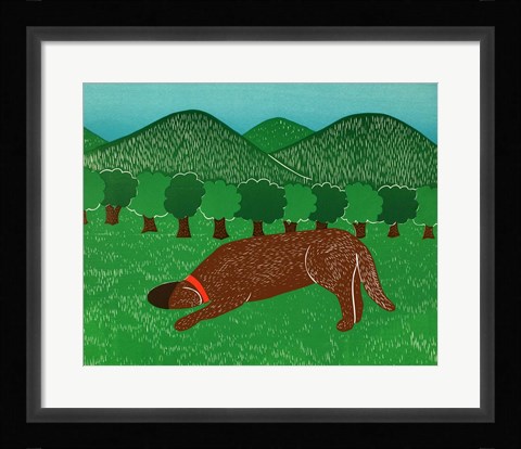 Framed Into Thin Air Choc Print