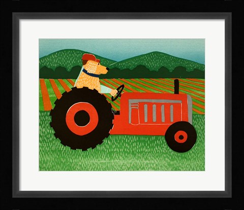 Framed Tractor Print