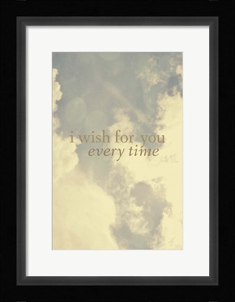 Framed I Wish For You Print
