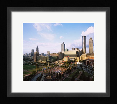 Framed Centennial Olympic Park, Atlanta, Georgia Print