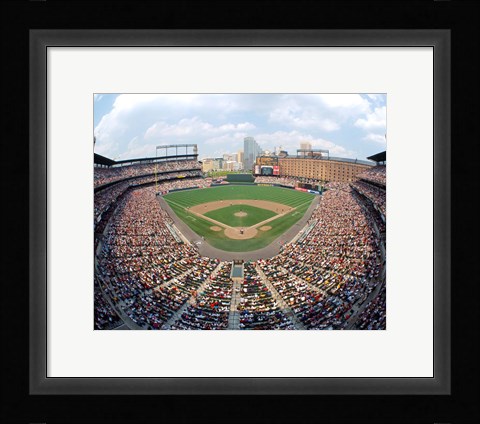 Framed Camden Yards, Baltimore, MD Print