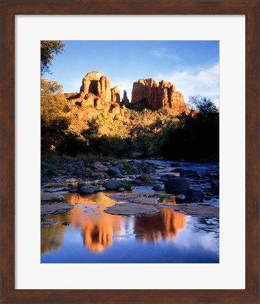 Framed Cathedral Rock, Sedona, AZ Print
