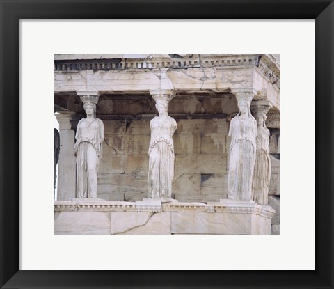 Framed Temple of Athena Nike Erectheum Acropolis, Athens, Greece Print