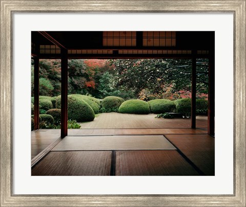 Framed Shisendo, Kyoto Prefecture, Honshu, Japan Print