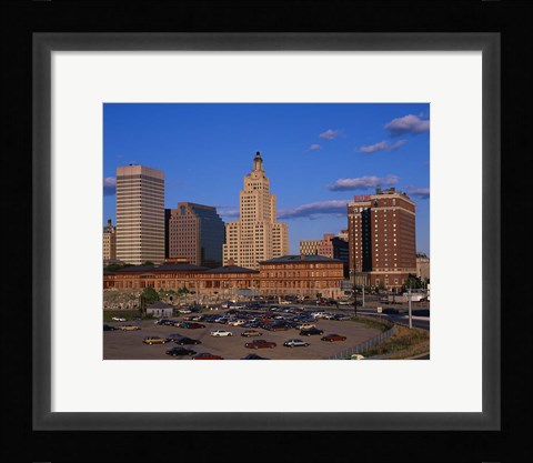 Framed Providence, RI Print