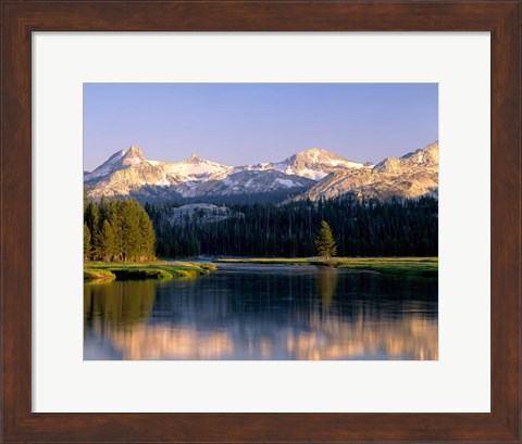 Framed Tuolumne River, Yosemite National Park, California Print