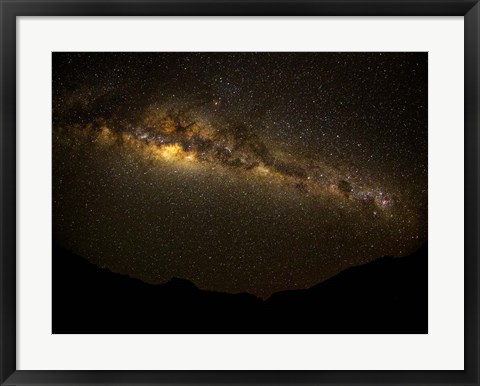 Framed Milky Way, Etosha National Park, Namibia Print