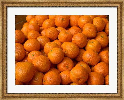 Framed Oranges for Sale, Fes, Morocco Print
