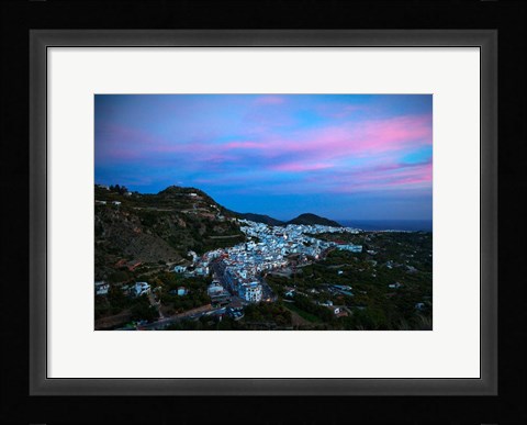 Framed Frigiliana, Costa del Sol, Malaga Province, Andalucoa, Spain Print