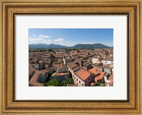 Framed Torre Guinigi, Lucca, Tuscany, Italy Print