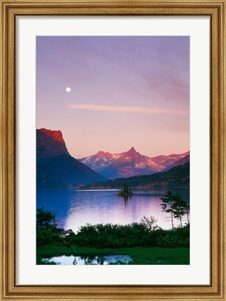 Framed Saint Mary&#39;s Lake Print