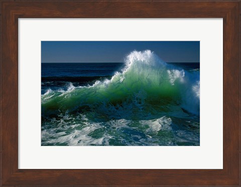 Framed Pacific Coast, Oregon Print