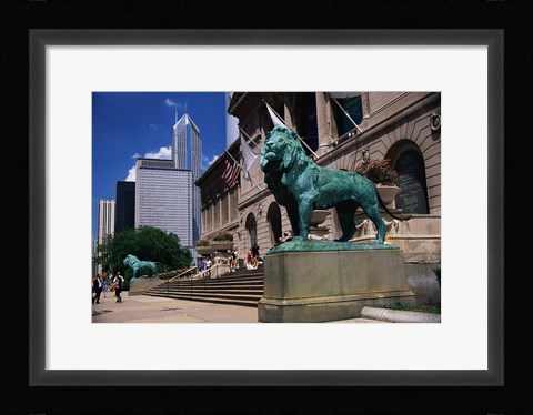 Framed Art Institute of Chicago Print