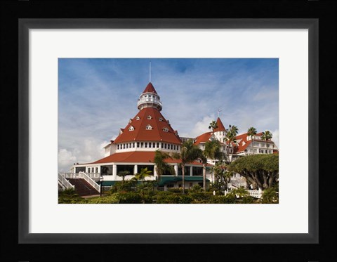 Framed Hotel del Coronado, Coronado, San Diego County Print