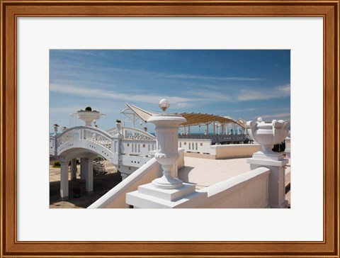 Framed Resort at Riviera Beach, Russia Print