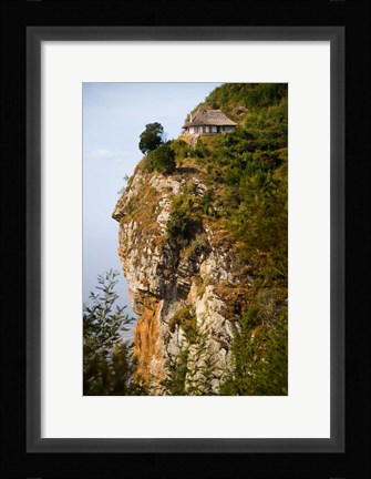 Framed Cottage on a Cliff, Usambara Mountains, Tanzania Print