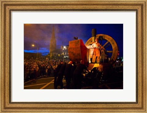 Framed Spraoi Street Festival, Waterford City, Ireland Print