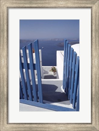 Framed Santorini,  Greece Print