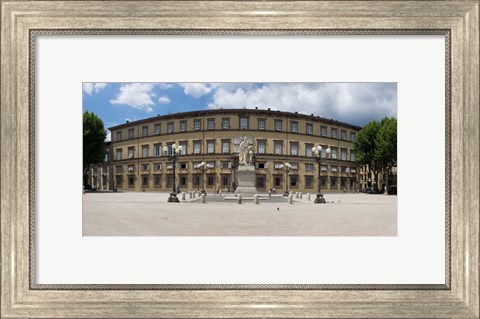 Framed Ducal Palace, Piazza Napoleone, Lucca, Tuscany, Italy Print