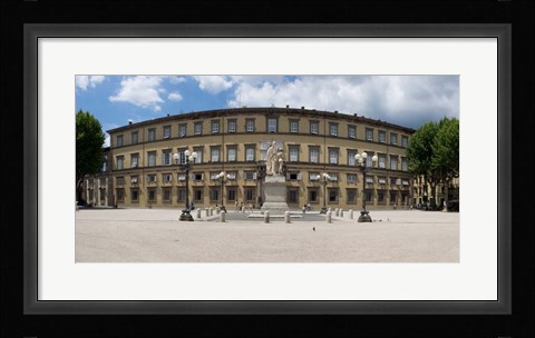 Framed Ducal Palace, Piazza Napoleone, Lucca, Tuscany, Italy Print