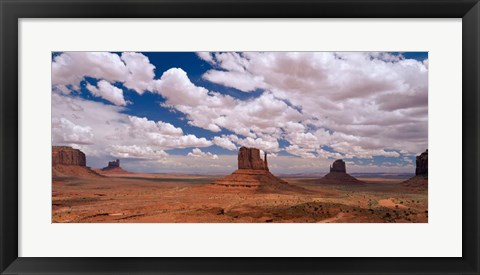Framed Monument Valley Tribal Park, AZ Print
