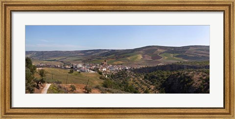 Framed Malaga Province, Andalucia, Spain Print