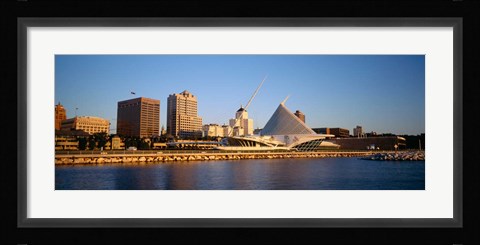 Framed Milwaukee Art Museum, Milwaukee, WI Print