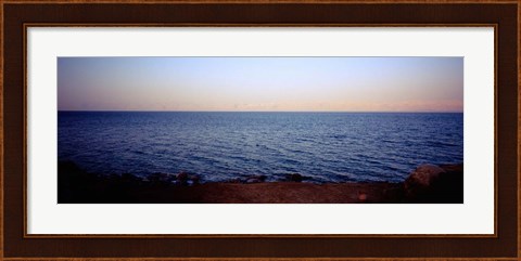 Framed Dead Sea, Jordan Print