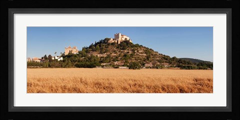 Framed Parish Church of Transfiguracio del Senyor and Santuari de Sant Salvador, Spain Print