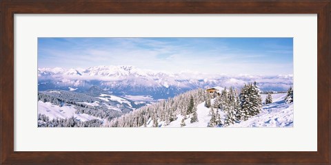 Framed Reith Im Alpbachtal, Austria Print