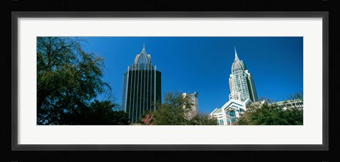 Framed Skyscrapers, Mobile, Alabama Print