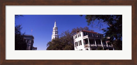 Framed St. Michael&#39;s Episcopal Church, Charleston, South Carolina Print