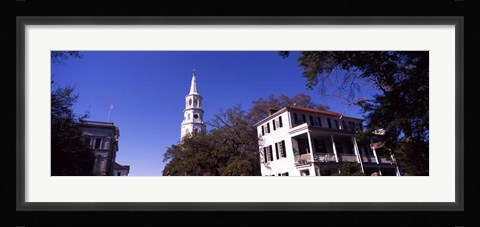 Framed St. Michael's Episcopal Church, Charleston, South Carolina Print