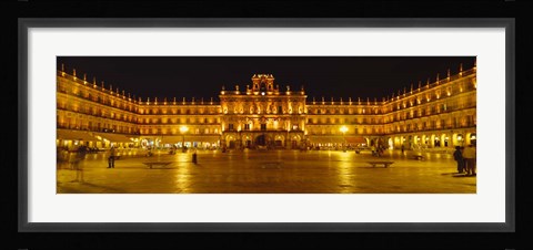 Framed Plaza Mayor Castile &amp; Leon Salamanca, Spain Print