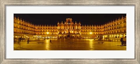 Framed Plaza Mayor Castile &amp; Leon Salamanca, Spain Print
