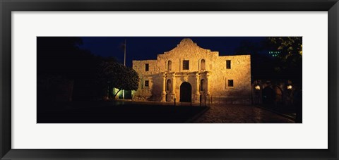 Framed Alamo, San Antonio Missions National Historical Park, Texas Print