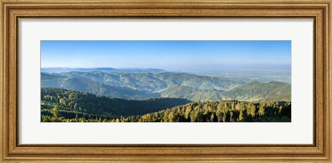 Framed Hornisgrinde Mountain, Black Forest, Baden-Wurttemberg, Germany Print