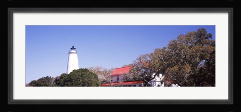 Framed Ocracoke Lighthouse Ocracoke Island, North Carolina Print