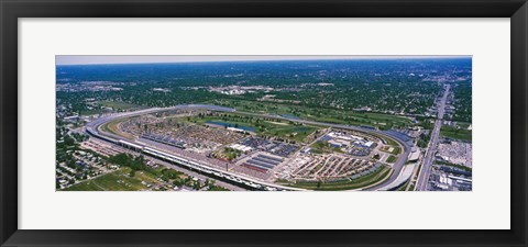 Framed Indianapolis Motor Speedway, Indianapolis, Indiana Print