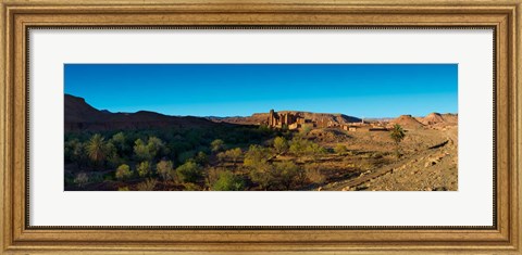 Framed View of the Tamddakhte, Morocco Print